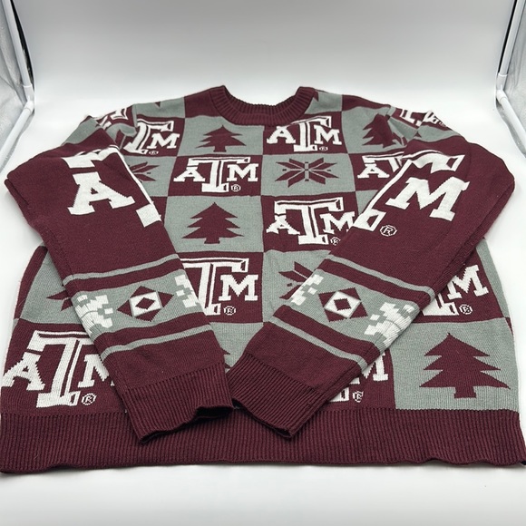 Texas A&M University Christmas sweater Size L - Picture 2 of 4